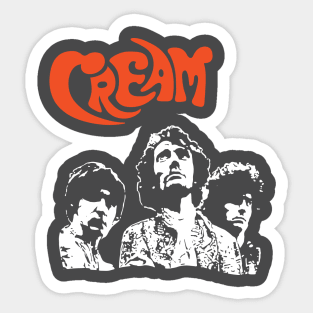 Cream Sticker